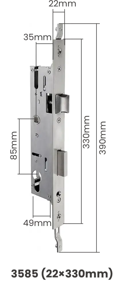 Alu-Glide Pro S1 – Black - Smart Door Lock