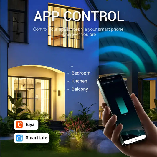 Armstrong Smart Wi-Fi Light Switch 2 Gang - SAA / RCM Approved