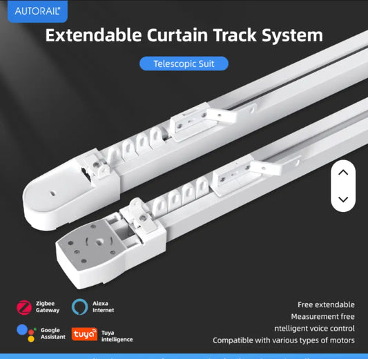 Smart Extendable Curtain Rails - 99.95 / 89.95 - Smart Curtain Rail