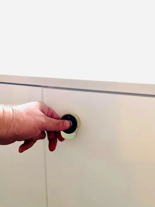 SOL Smart Drawer Lock for 10 to 30mm Panel Dimensions - Smart Drawer Lock