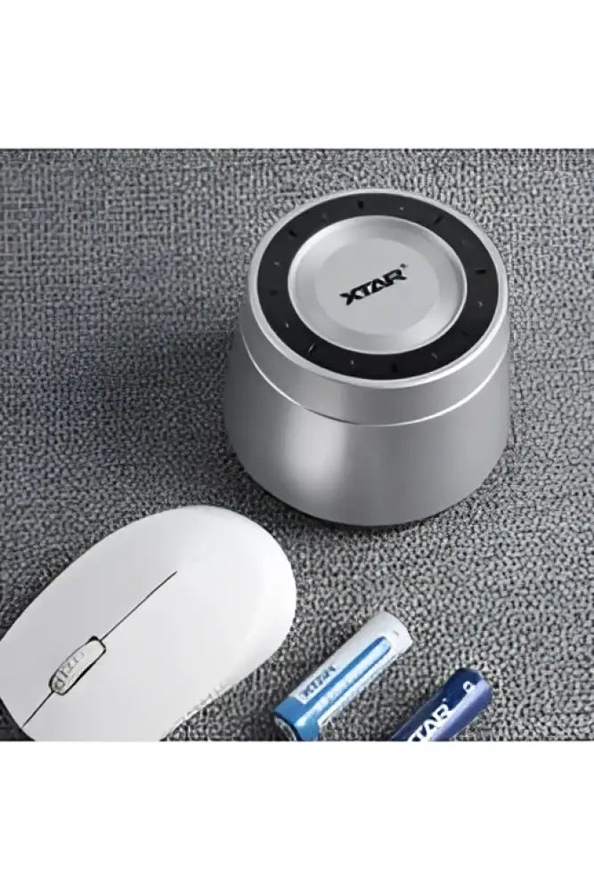 XTAR L8 Box Charger 8-Slot Intelligent AA/AAA Battery Charger & Storage Case (USB-C)