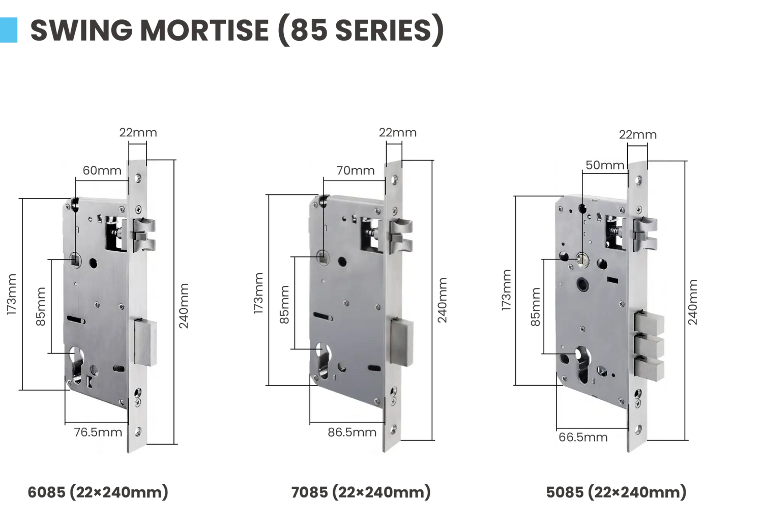 Swing Mortice (85 Series)