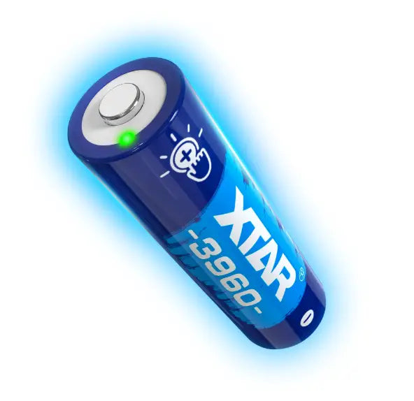 Rechargeable XTAR lithium and alkaline batteries for smart door locks and outdoor weather stations.