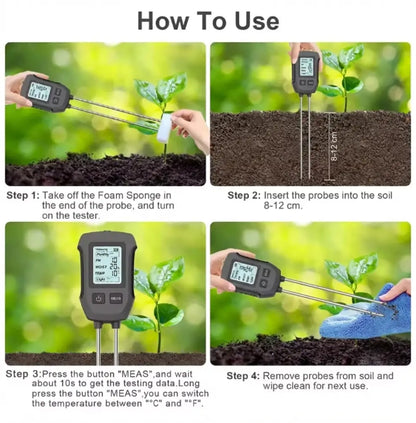 Smart Soil Sensor 5 in 1