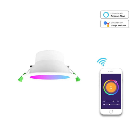 Armstrong Smart RGB + CCT Wi-Fi Downlight - Smart Downlight