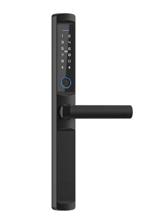 BLADE Smart Door Lock - Long Handle - Black