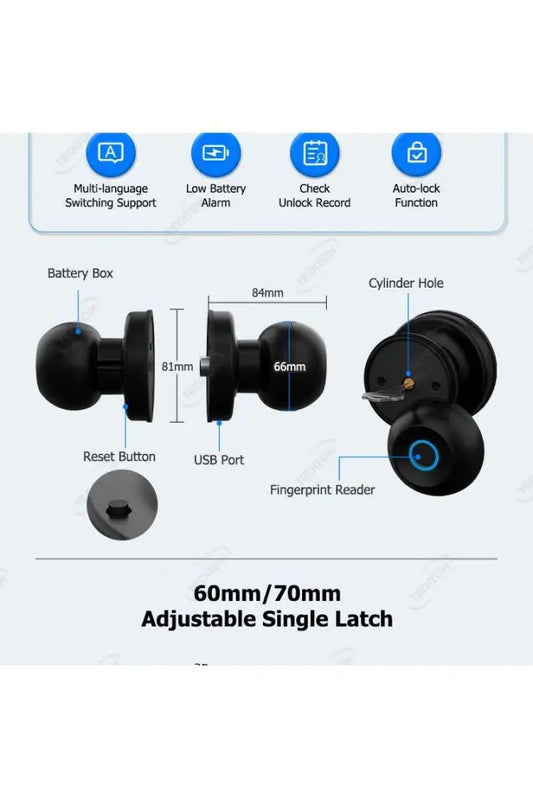 Armstrong Print-Lock - Black