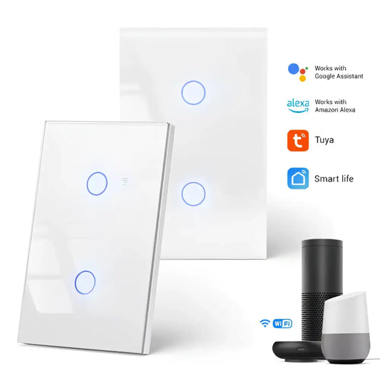 Armstrong Smart Wi-Fi Light Switch 2 Gang - SAA / RCM Approved