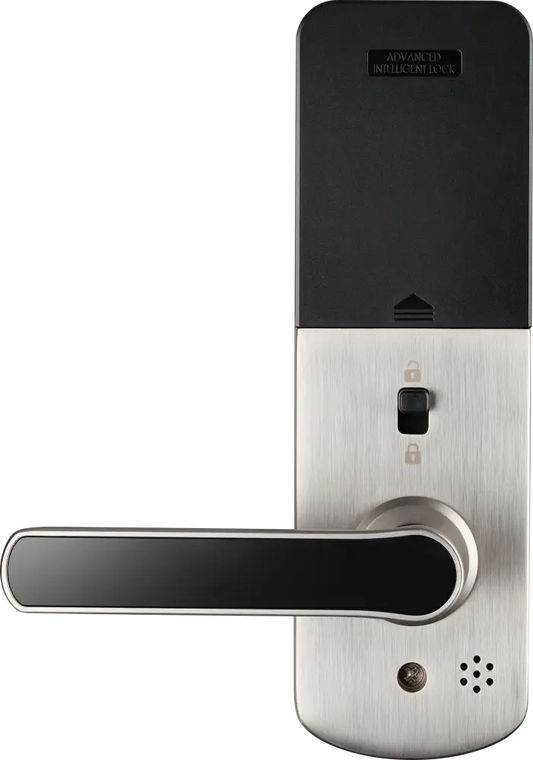OmniEntry Smart Door Lock-Satin-Nickel