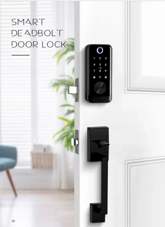 HAVEN Smart Deadbolt Lock Satin-Nickel