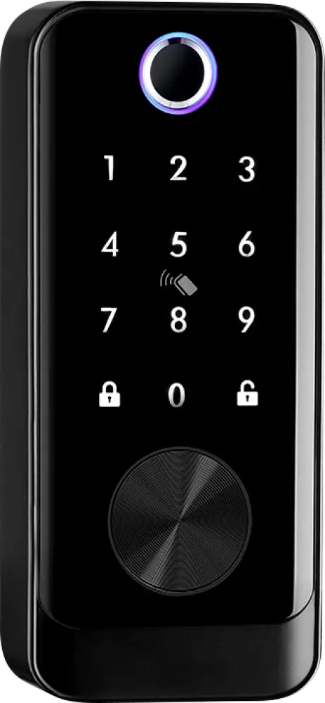 HAVEN Smart Deadbolt Lock - Black-Nickel