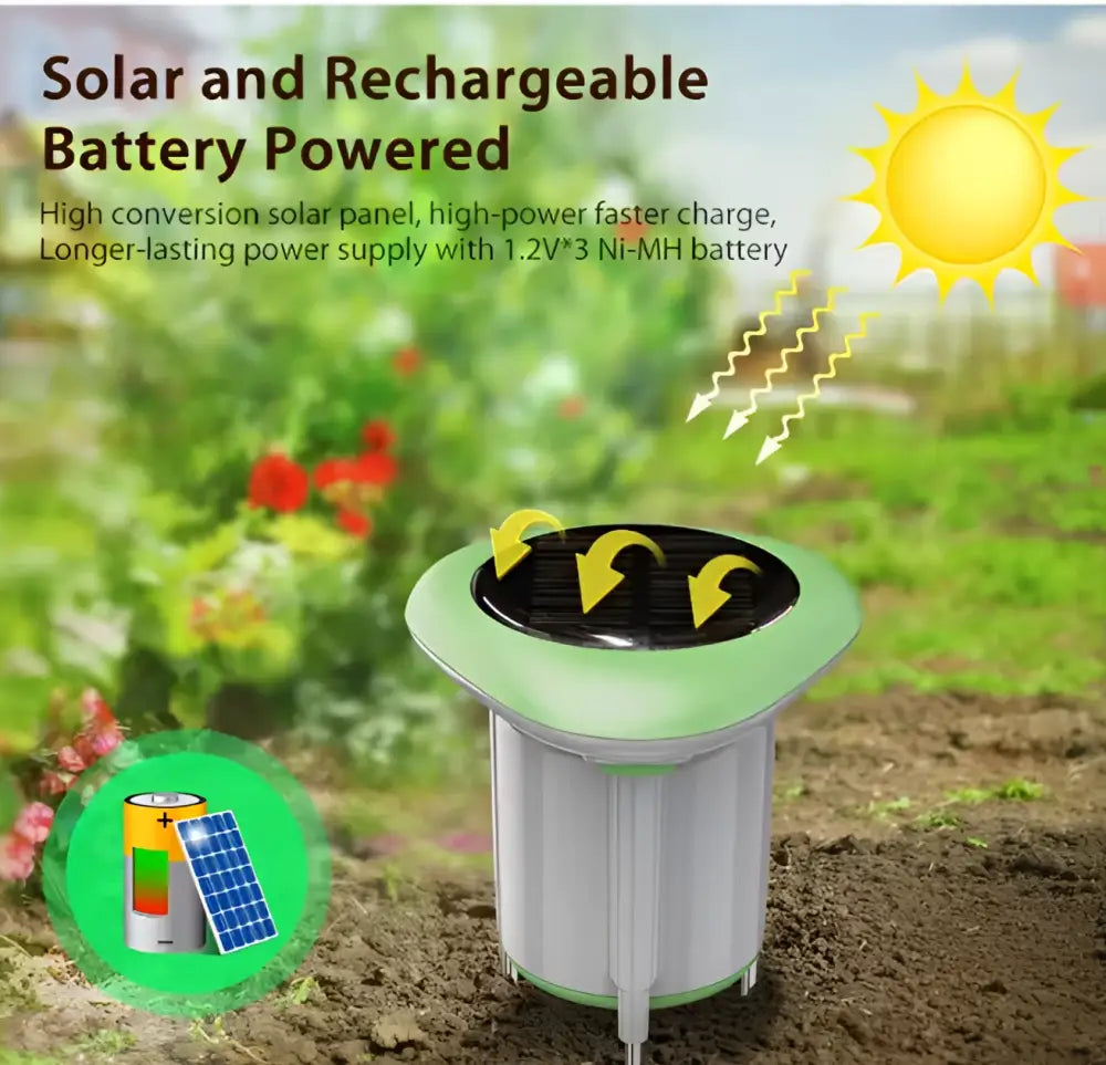 Wi-Fi Solar Soil Sensor - Smart Outdoor