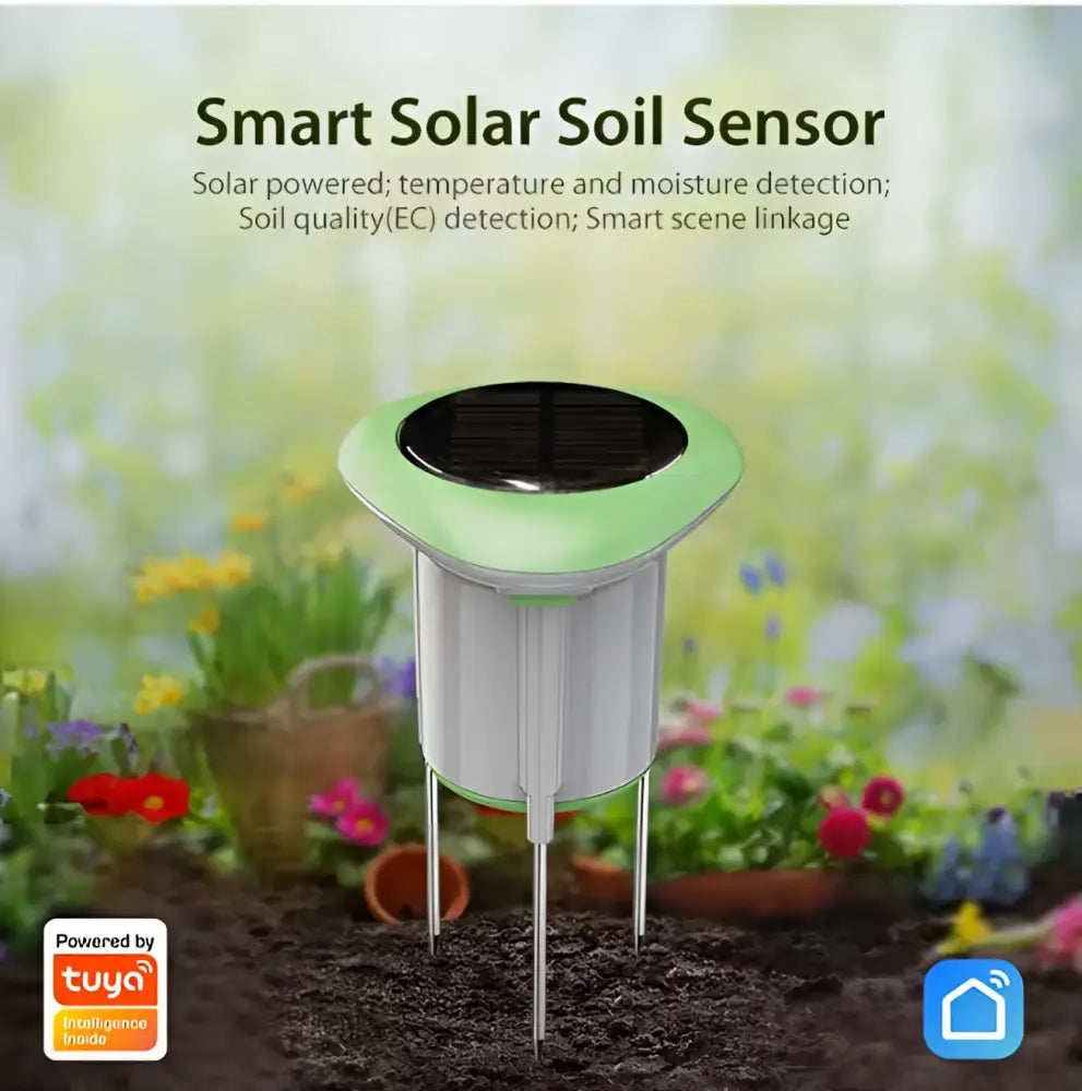 Wi-Fi Solar Soil Sensor - Smart Outdoor