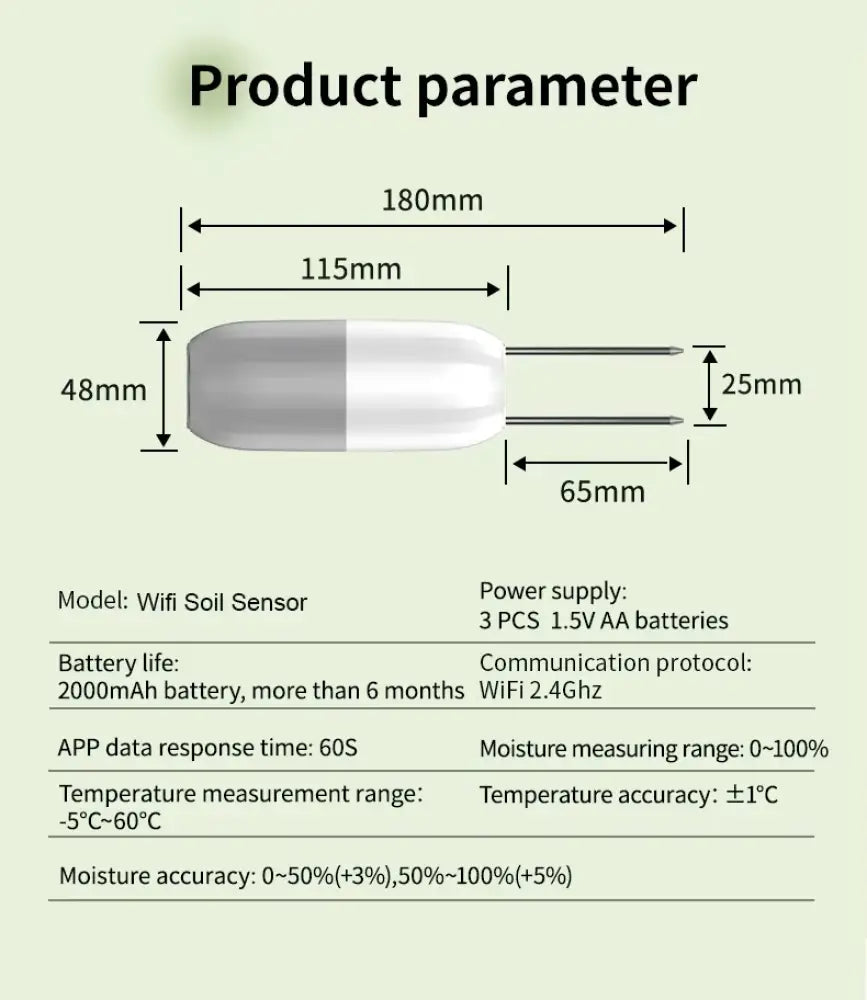 Smart Soil Sensor 2 in 1