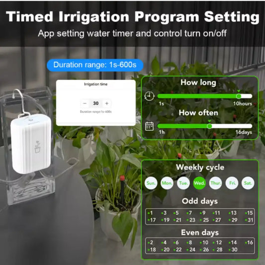 Smart Wi-Fi Drip Irrigation with Timer - Smart Irrigation Controller